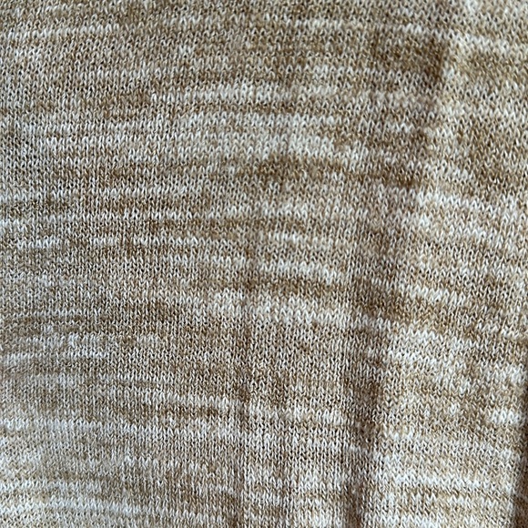 Talbots Tan and Cream Duster Size S - Picture 5 of 6